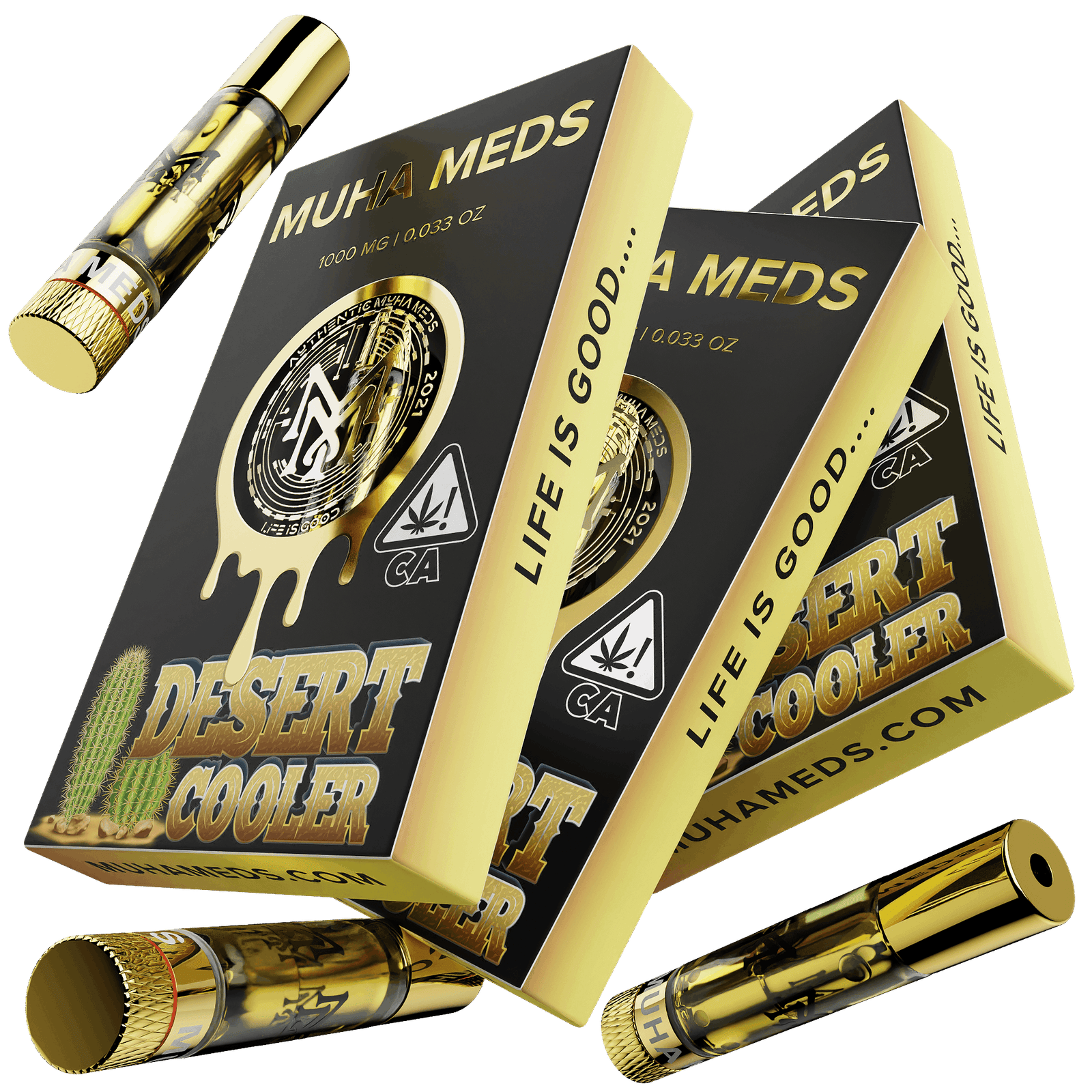 Desert Cooler Cartridge 1,000mg