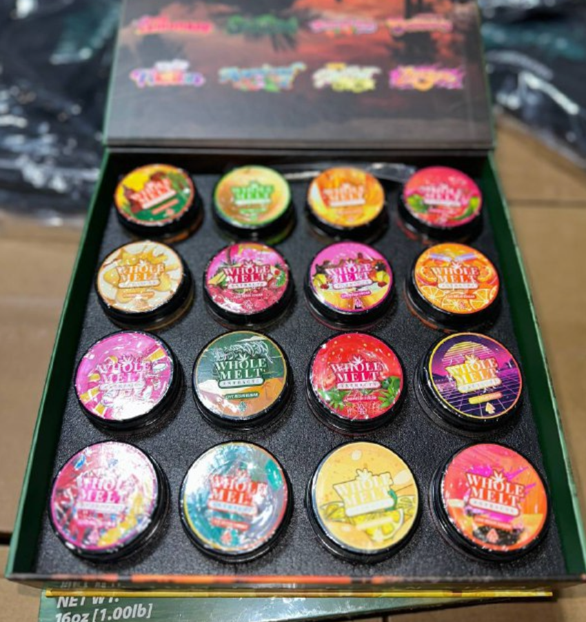 Whole Melt Extracts Rosin - 16 flavors in each box